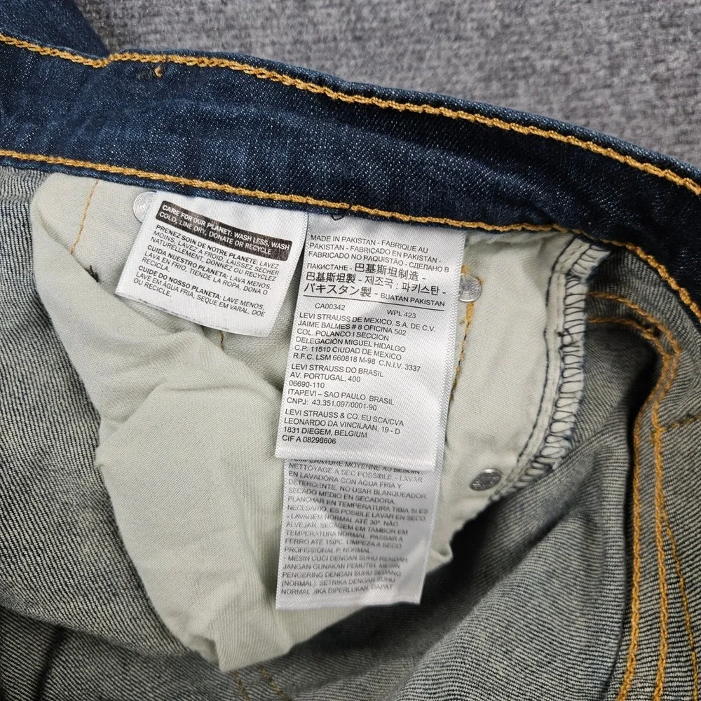 Levis 527 Slim Bootcut Jeans Mens 29x30 Dark Wash Denim 05527-0571